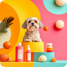 Synergy Labs Flea & Tick Shampoo bottle